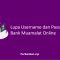 Lupa Username dan Password Bank Muamalat Online