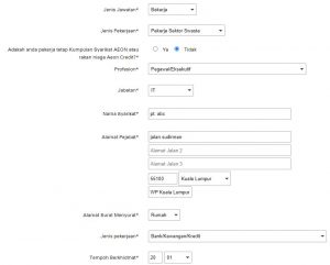 Maklumat Pekerjaan AEON