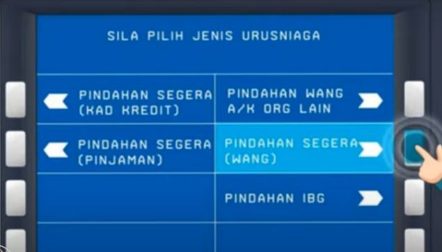 Pindahan wang segera BSN