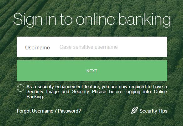 Sign In Online Banking