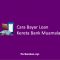 Cara Bayar Loan Kereta Bank Muamalat