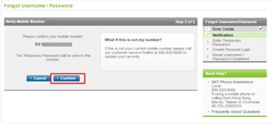 Kod OTP Mobile Banking